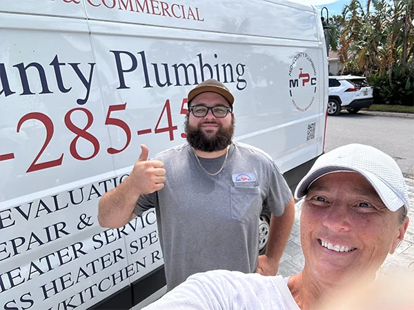 Mid County Plumbing service van